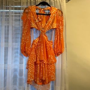 Luxxel Gia Orange Crush Dress